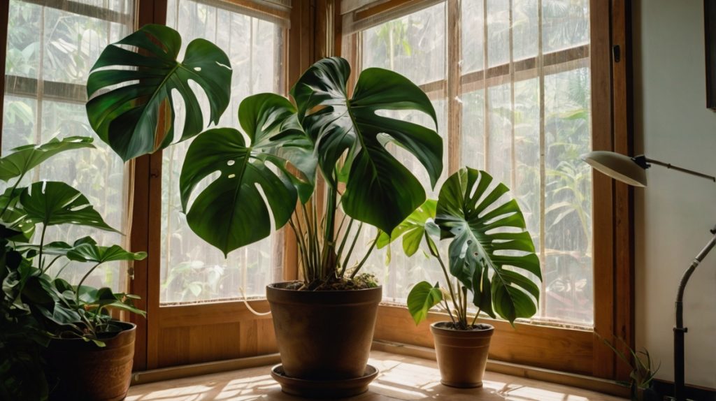 木質化したモンステラ