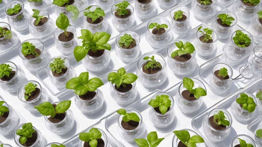 様々な容器のガジュマル