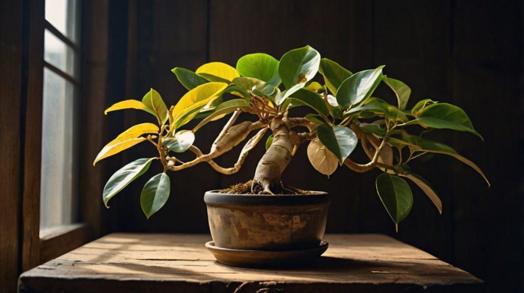 ガジュマル葉が垂れる原因と復活方法を徹底解説