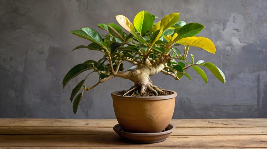 病気や害虫によってガジュマルの葉が垂れるケース