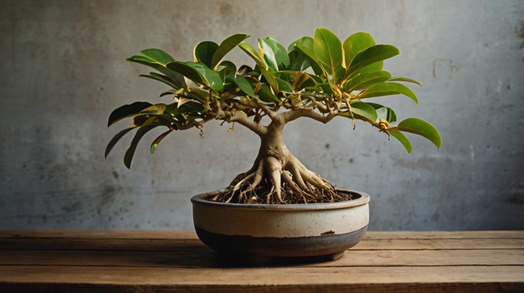 水不足による症状とガジュマルの葉が垂れる特徴