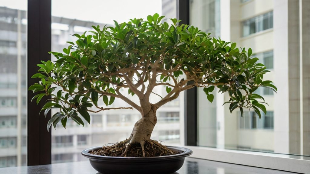 冬の寒さで葉が落ちたガジュマルの正しい管理法