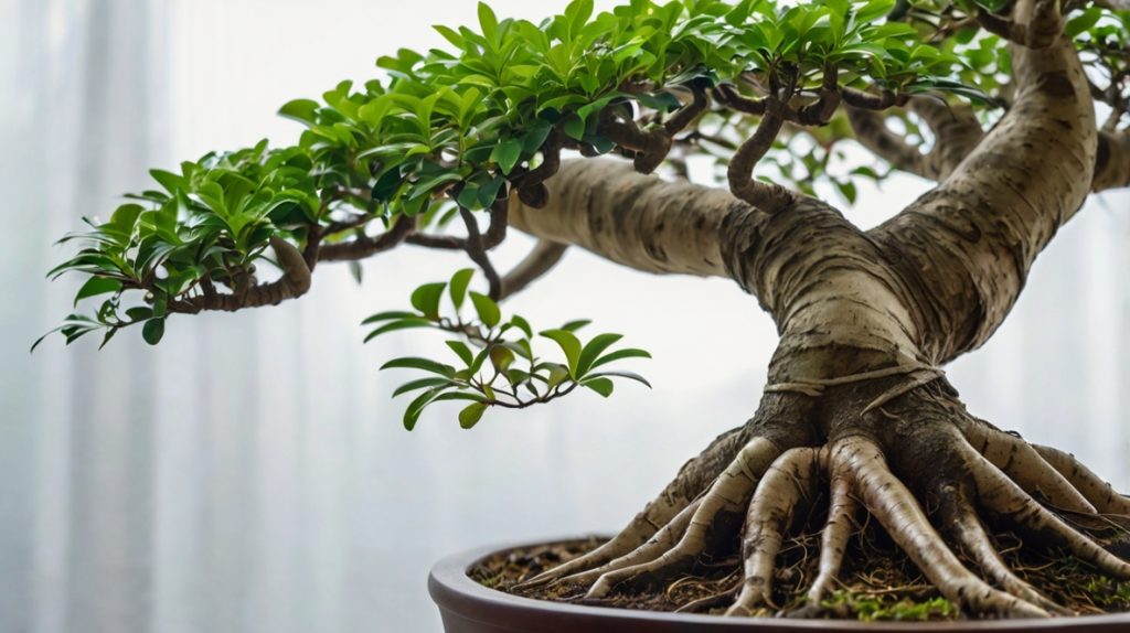 気根が太い生えているガジュマル