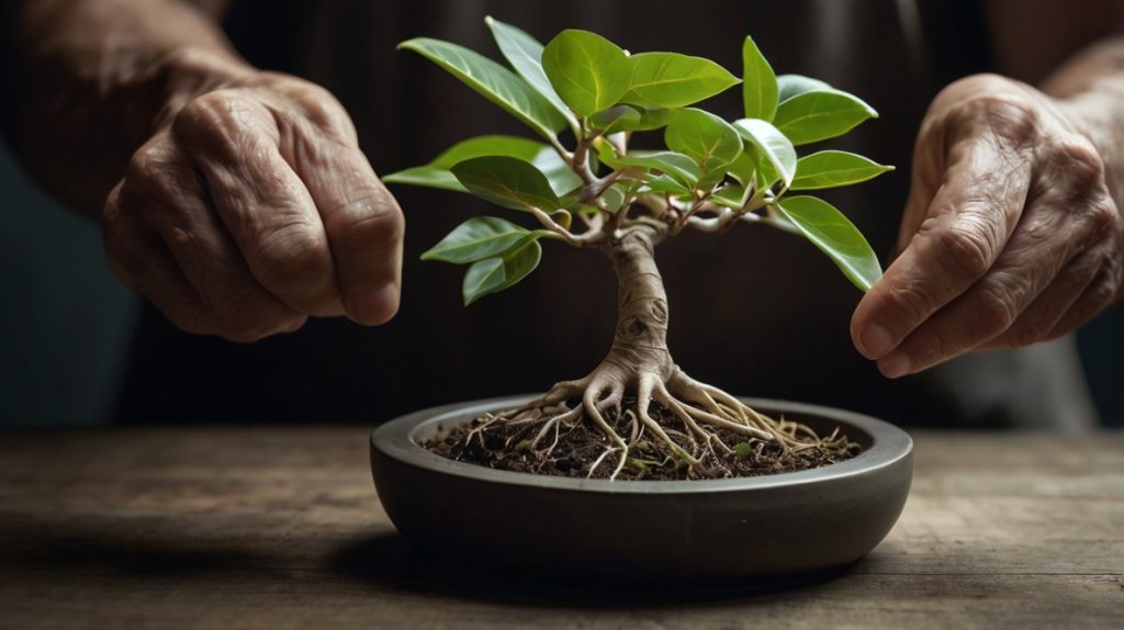 太い根も切ってもいい?