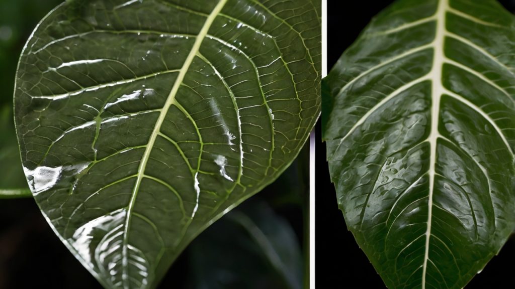 葉のツヤを取り戻すケア方法