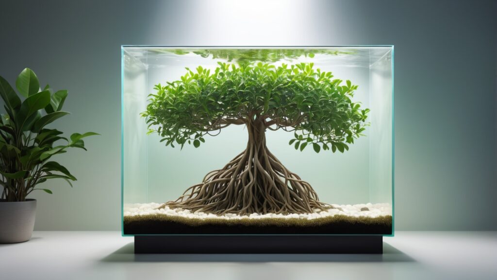 テラリウムのような水中化は可能？