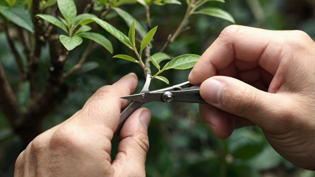 太い枝を切るときの注意点と植物への影響
