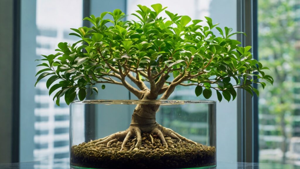 ガジュマルの水槽栽培の特徴と育て方