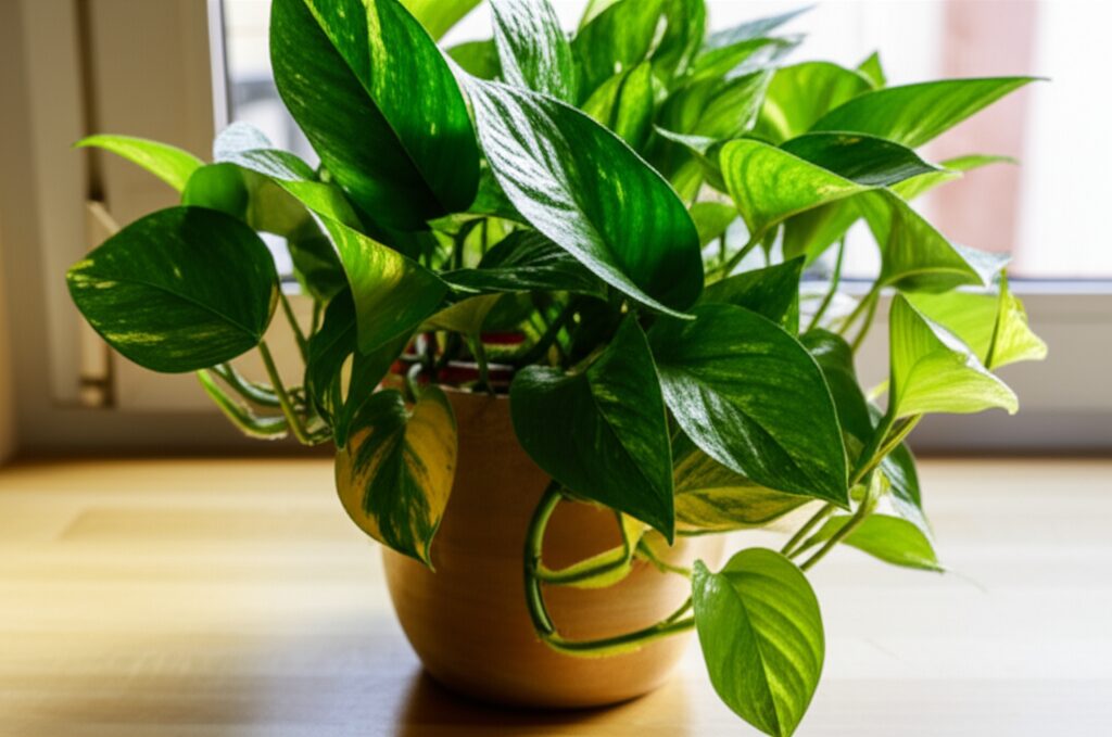 葉が黄色くなったポトス