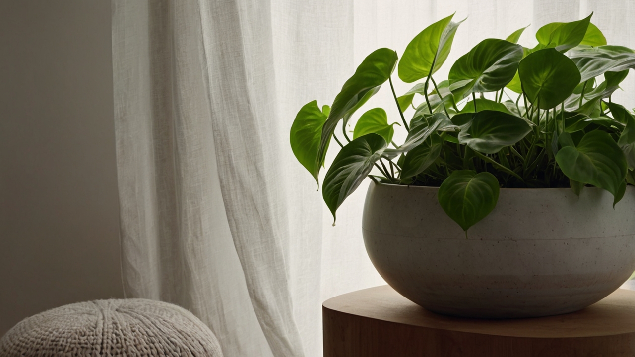 ポトスバルーン仕立て