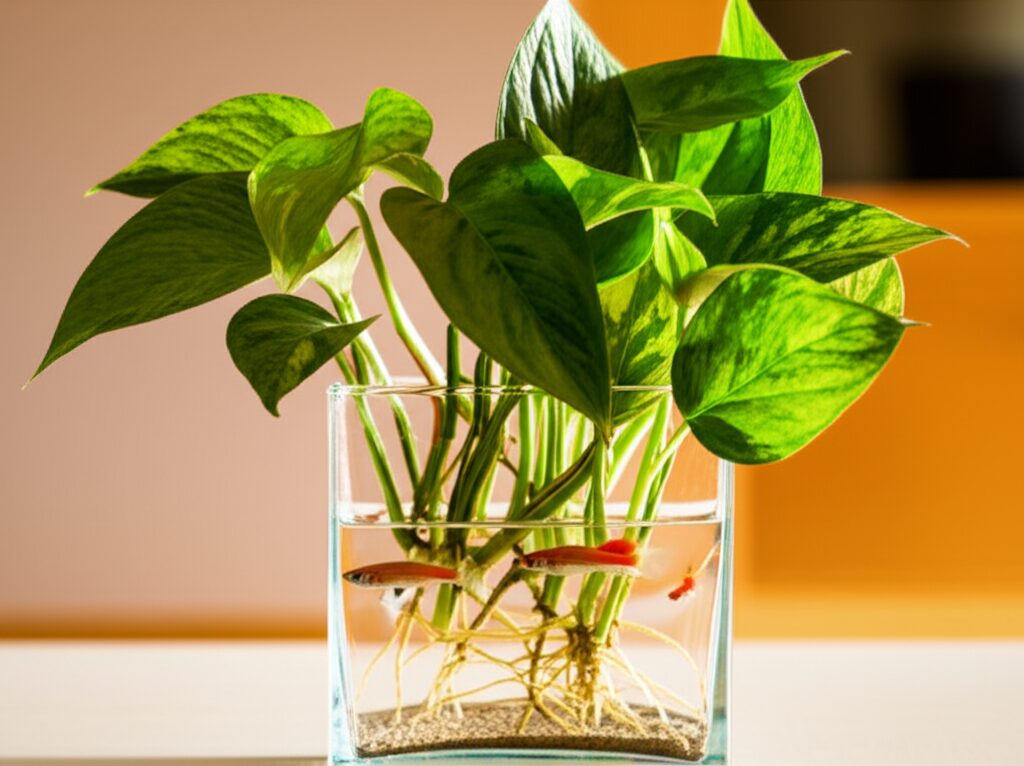 ポトス 水栽培 メダカに関する詳細な解説画像